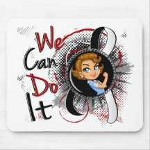 Carcinoid Cancer Rosie Cartoon WCDI Mousepads