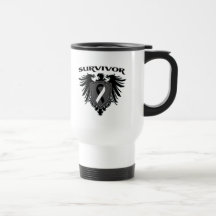 Carcinoid Cancer Survivor Crest Mugs