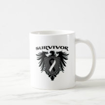 Carcinoid Cancer Survivor Crest Mugs
