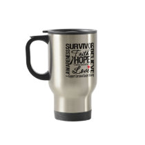 Carcinoid Cancer Survivors Motto mugs