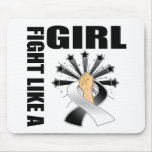 Carcinoid Cancer Victory Fight Like A Girl mousepads