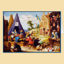 Card: A Festival of Monkeys