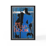 Card:  Art Nouveau - Will Bradley - Blue Lady
