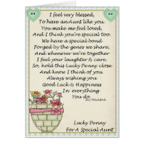 Card-Aunt-Lucky Penny-Just glue on penny