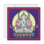 CARD Avalokiteshvara / Chenrezig - square+envelope Announcement