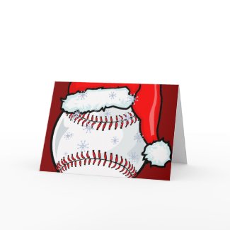Card - Baseball Christmas card