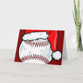 Card - Baseball Christmas