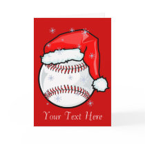 Card - Baseball Christmas