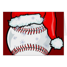 Card - Baseball Christmas