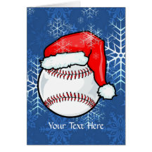 Card - Baseball Christmas
