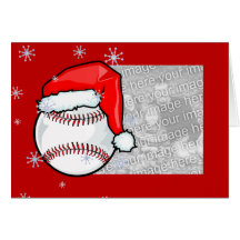 Card - Baseball Christmas