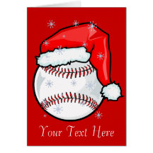 Card - Baseball Christmas