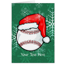 Card - Baseball Christmas
