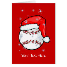 Card - Baseball Christmas