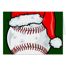 Card - Baseball Christmas