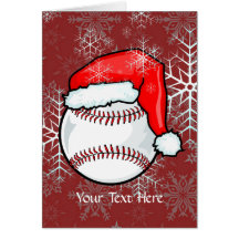 Card - Baseball Christmas