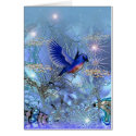 Card Blue Bird
