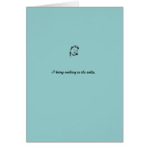card: blue "I bring nothing to the table" by tapirfrog card: blue "I bring nothing to the table"