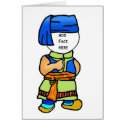 Card: Boy in Traditional Balinese Costume by VintagePets Card: Boy in Traditional Balinese Costume