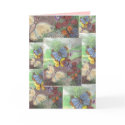 Card "Butterflies at Dawn" by dreamingagain Card "Butterflies at Dawn"