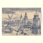 Card: Canceled Czechoslovakian Postage cards