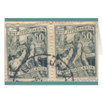 Card: Canceled Yugoslavian Postage