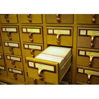 Card Catalog card