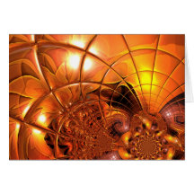 Card Digital Art Honeycomb Glass Abstract