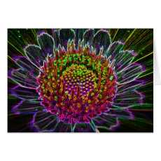 card digital flower card