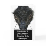 Card Emu Purse Valentine's Day