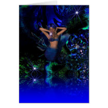 Card Fantasy Art Star Mermaid