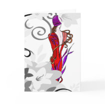 Card-Fashion Lady Model Pose-All Occasion by forbes1954 Card-Fashion Lady Model Pose-All Occasion