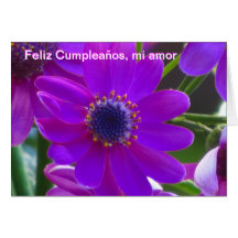 Card - Feliz Cumpleaños, mi amor - Margarita