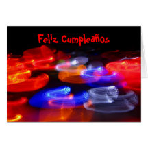 Card - Feliz Cumpleaños - Multicolor
