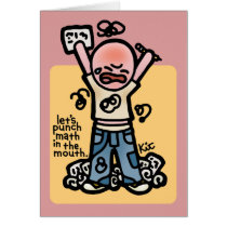 card for the old math teacher.