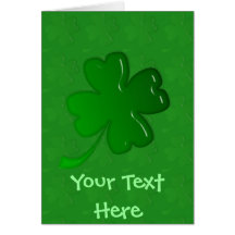 Card - Four Leaf Clover