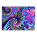 Card from print and mousepad, 'Inner Ear'
