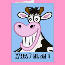 card : Funny cow cards