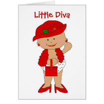 Card Girls Divas Are Born Not Made 5 by Shan_Darling_Gifts Card Girls Divas Are Born Not Made 5