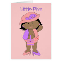 Card Girls Divas Are Born Not Made 6 by Shan_Darling_Gifts Card Girls Divas Are Born Not Made 6