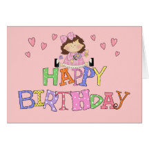 Card Girls Happy Birthday