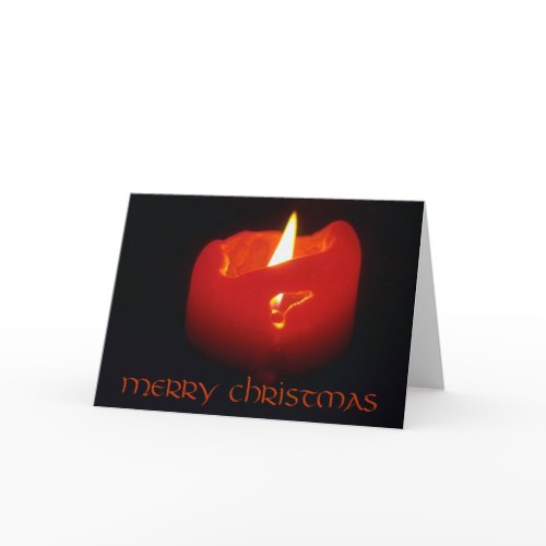 Card - Greeting - Christmas candle card