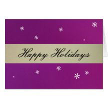 Card - Happy Holidays