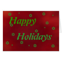 Card - Happy Holidays
