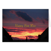 Card - Happy Sunrise