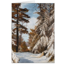 Card - Holland Lake Lodge Road - Montana
