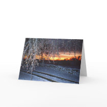 Card - Ice Sunrise