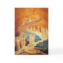 Card:  Jacob's Ladder - William Blake