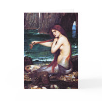 Card:  John Waterhouse - A Mermaid