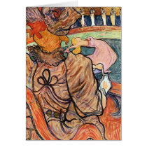 Card: Lautrec - French Art - Nouveau Cirque by VintageCabaret Card: Lautrec - French Art - Nouveau Cirque